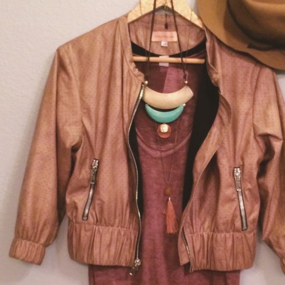 NEW LOW PRICE!!🎉Otis&McClain Vegan Leather Jacket